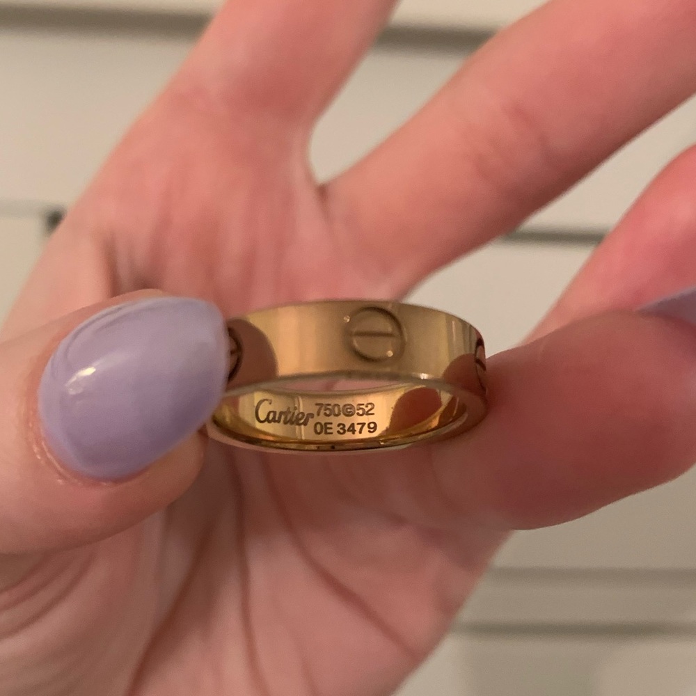 Rose Gold Love Ring